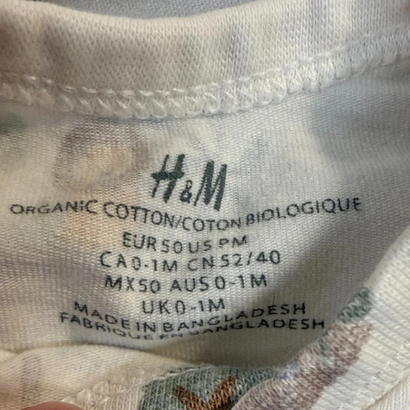 H&M - Organic Cotton 3-piece set for Premature infants - Picture 2 of 6